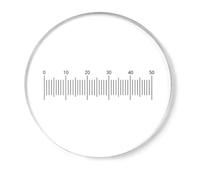 Eyepiece Calibration Ruler Slides Microscope Micrometer Calibration Slide Stage Micrometer Acrylic Slide