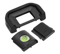 Eyepiece Eye Cup, Viewfinder Protective Cover for 760D 650D 500D Kits. Easy Mount Gradienter, Roof Cold Shoe Cover with Long Service Life for Stable Photos, Made of Plastic