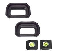 Eyepiece Eyecup Viewfinder Eye Cup for Sony Alpha A6600 A6500 A6400 Camera for viewfinder (2-Pack),ULBTER FDA-EP17 Eyepiece Eye Cup with Hot Shoe Cover (FDA-EP17)