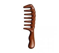 Eyepkildly Massage Comb Scalp Massage Comb Gua Sha Wooden Wide Tooth Hair Comb Green Sandalwood Head Massager for Hair Growth Hair Massage Wood Gift for Women Men (01Vintage)
