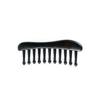 Eyepkildly Nine Teeth Meridian Massage Comb - Scalp Massage Comb Gua Sha Ebony Wood Head Massager for Hair Growth, Hair Massage Wooden Gift for Women (Eleven Teeth, 5.2” x 2.1”)