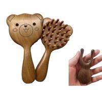 Eyepkildly Sandalwood Comb Head Massager Scalp Stress Relax, Gua Sha Comb Manual Scalp Massagers Head Scratcher for Headache,Head Massager for Headaches Relaxing Gifts for Women/Mom/Sisters. (Type A)