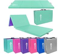 eyepower 180x60 Foldable Gymnastics Mat for Home - Padded Gym Mat Thickness 5cm - Outdoor Padded Mat Foldable Gym Mat Crash Mat Pilates Mats Extra Thick Gymnastic Mat Sport Mat for Home Tatami Mat