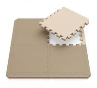 eyepower 2cm Thick Floor Exercise Mat - 1m² Gym Flooring - 4 Interlocking EVA Foam Tiles - 50x50 Puzzle Squares - Large Protective Jigsaw Mats - Soundproof Rubber Matting