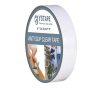 Eyerayo Anti Slip Clear Tape 25mm x 9m Non Slip Adhesive Stair Treads High Traction Safety Tape for Stairs Steps Decking Indoor and Outdoor