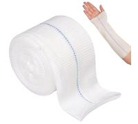 Eyerayo Elastic Tubular Support Bandage Dressing Retention Bandages Arm Stretch Bandage Roll Reusable Stockinette Tubing for Limbs 7.5CM X 5M