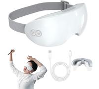 Eyerelis Steam Therapy Mask, Reusable Hot/Cold Steam Mask for Dry Eye Relief, 2 Levels Adjustable Smart Hot & Cold Steam Eye Ma-sk, 10-Minute Spa Treatment at Home/Travel, Smart Control (1 set)