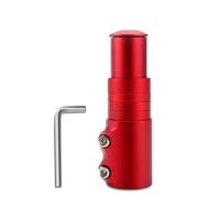 EYERIYO Handlebar Riser Bicycle Red 28.6 mm, 120 mm MTB Bicycle Handlebar Riser with Hex Key MTB Handlebar Handlebar Stem for MTB, Road Bike, City Bikes, E-Bike