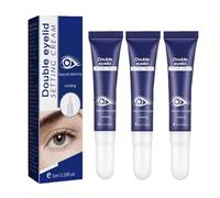 Eyes Big Lifting Eyelid Defining Cream, Do/uble Ey/elid Shaping Cre/am, Waterproof Invisible Double-Fold Eyelid Crea/m, Invisible & Natural, Perfect for Hooding, Sagging (3pcs)