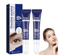 Eyes Big Lifting Eyelid Defining Cream, Waterproof Invisible Double-Fold Eyelid Cream, Invisible & Natural, Perfect for Hooding, Sagging (2pcs)