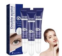Eyes Big Lifting Eyelid Defining Cream, Waterproof Invisible Double-Fold Eyelid Cream, Invisible & Natural, Perfect for Hooding, Sagging (3pcs)