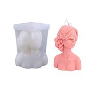 Eyes Closed Girl Clay UV Crystal Epoxy Resin Mold Silicone Epoxy Resin Molds Silicone Large Letters