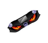 Eyes for Car Windshield,Dynamic Solar Powered Wireless Waterproof Sticker,Cars Eyes Led Lights | for Front Rear SUV RV Motorcycle Camper Vehicles Home Window Holiday Birthday Party