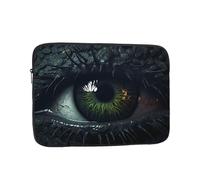 Eyes in the Dark Printing 10 inch Laptop Case Essential Accessory for Commuting and Office Use