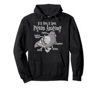 Eyes in the Sky: Spy Camera Pigeon Pullover Hoodie