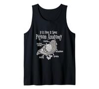 Eyes in the Sky: Spy Camera Pigeon Tank Top