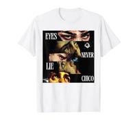 Eyes Never Lie Chico Value Graphic T-Shirt, Men, White, M