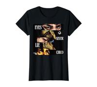 Eyes Never Lie Chico Value Graphic T-Shirt, Women, Black, M