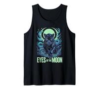 Eyes of The Moon Black Panther Night Sky Tank Top
