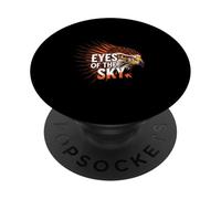 Eyes Of The Sky Hawk Eagle Predator Bird Of Prey PopSockets Adhesive PopGrip