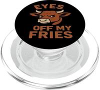 Eyes Off My Fries - Angry Bull PopSockets PopGrip for MagSafe