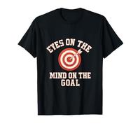 Eyes On The Prize Varsity Bullseye Graphic T-Shirt