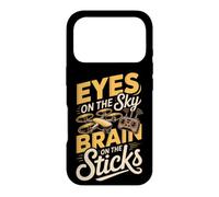 Eyes on the Sky Brain on the Sticks Drone FPV Case for iPhone 17 Pro