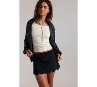 Eyes On You Skort at Free People in Black, Size: Small - female