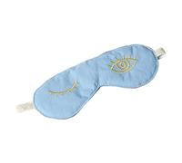 Eyes organic cotton night mask Light blue one size