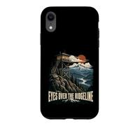 Eyes Over The Ridgeline Fire Lookout Tower Case for iPhone XR
