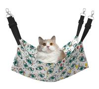 Eyes Pet Cage Hammock,Warm Pet Hammock,Soft Hanging Cat Bed Mat Winter Warm