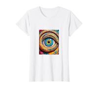 Eyes Seeing Tomorrow Value Graphic T-Shirt, Women, White, M