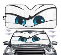 Eyes Sun Shade Car Windshield, UV Protection Heat Insulation Car Sunshade, Versatile Front Window Shield Blocker Protector for Friends, Men, Husband, Outdoor, Travel