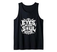 Eyes Wide Soul Gone Skull Techno Rave Festival Art Tank Top