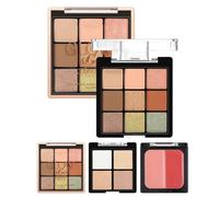 Eyeshadow Blush Palette - Women Eyeshadows Blushes Highlighter Palette - Long-Lasting Shimmer Matte Cosmetics for Stage Commuting Date Night Photography Eyes Face Beauty
