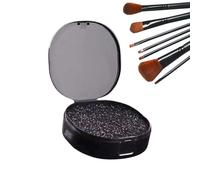 Eyeshadow Brush Cleaner,Quickly & Easily Portable Cleaning Sponge | Make Up Brushes Cleaning Sponge | for Girls Women Girlfriend Makeup Enthusiasts Beginners Home Travel Business Cosmetic