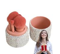 Eyeshadow Brush - Portable Makeup Brush Holder - Beauty Tools Storage for Holiday Bridal Halloween Everyday Wedding Home Salon Christmas Festival