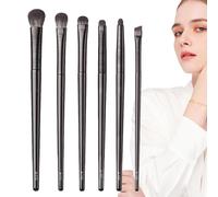 Eyeshadow Brush Set 6 Pieces Synthetic Eyebrow Cosmetic Tool