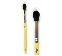 EYESHADOW BRUSH TAPERED BLENDING EYE MAKEUP OVAL ROUND FLUFFY MAKE UP TOOL MY31 : Large : Saibikoho Goat hair