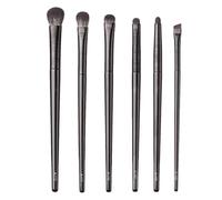 Eyeshadow Brushes,6 Pieces Synthetic Eyebrow Makeup Tools - Makeup Brushes Set - for Women and Girls Party Wedding Business Travel