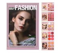 Eyeshadow Makeup Palette, 24-Color Eye Kit, Multi-Look Highlighter Blush, High Pigment Waterproof Palette with Glitter Shades, Professional Cosmetic Set for Daily Use, Family, Wife, Mother and Girls
