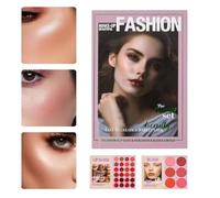 Eyeshadow Makeup Palette, 24-Color Shimmer Set, High Pigmented Waterproof Blush with Sturdy Glow, Beauty Cosmetic System with Compact Design, Glitter Highlighter Radiant Finish Tool, Fashion