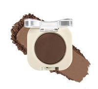 Eyeshadow, Matte Shimmer Glitter Eye Makeup, Highly Pigmented Blendable，#4 | Creamy Silky Texture, Secure Snap Compact, One-Swipe Colour Payoff, Versatile Nudes, Pocket-Sized, Ideal For Pros & Beginners