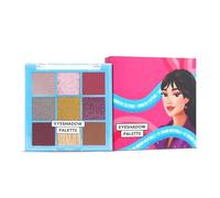 Eyeshadow Palette - 01 Warm Neutrals | 9 Richly Pigmented Shades | Velvet Matte Finish | Infused with Coconut Oil | Blendable & Long-Lasting | For Women