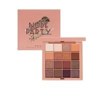 Eyeshadow Palette, 16 Colors Matte Shimmer Eyeshadow Soft Smooth Make Up Eye Shadows Palette, Earth Tone High Pigmented Nude Makeup Natural Long Lasting