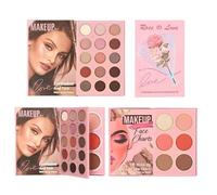 Eyeshadow Palette 21-Colors Book-Style Highlighter Cosmetics Kit