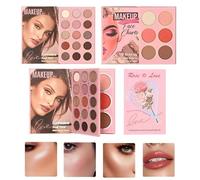 Eyeshadow Palette - 21 Colors Book, Style Makeup Kit, Cosmetics Set Designed for Women Beginners Ideal for Daily Routine Wedding, Travel or Anytime You, Want to Create Stunning Eye Looks