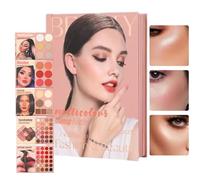 Eyeshadow Palette Colorful - 67-Color Eyeshadow Blush Palette Book - Professional Cosmetic Color Board for Artists Women Adults, Gift Idea for Friends Girlfriend Wife