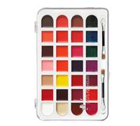 Eyeshadow Palette - Eye Palette Makeup | 28 Colors Waterproof Long-Lasting Make Up Kit, Lip Gloss, Blush for Mature Girls Teens Travel