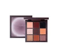 Eyeshadow Palette in 9 Colours, for Blue Eyes, Natural Eyeshadow Makeup Palettes for Women, Matte & Glitter Shimmer, Waterproof Sweatproof Long-Lasting Eye Makeup (Brown)